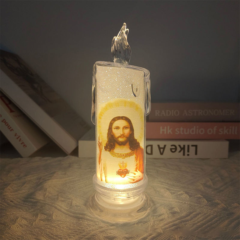 Velas de oración LED sin llama