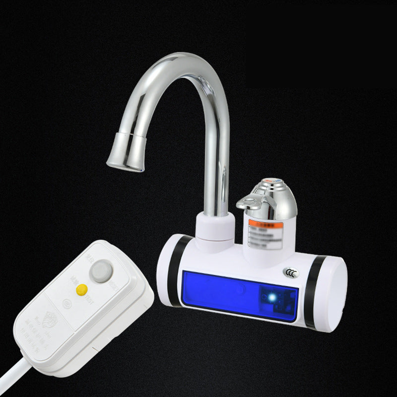 Gluschwein - Sofortiger elektrischer Heizungs-Wasserhahn Side water inlet+leakage protection