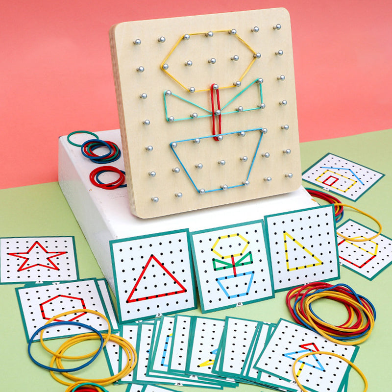 Gluschwein - Geoboard aus Holz