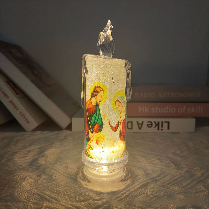 Velas de oración LED sin llama