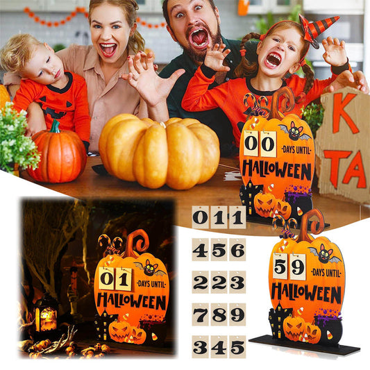 Gluschwein - Halloween-Adventskalender aus Holz