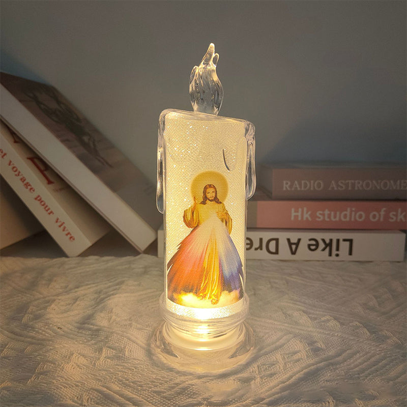 Velas de oración LED sin llama