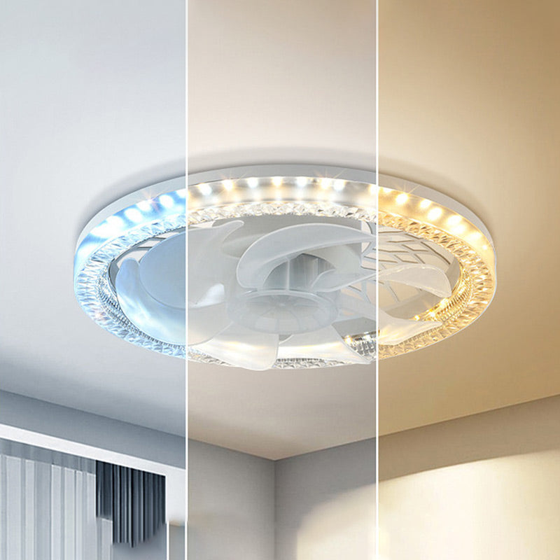 💥2-in-1 stummes, einstellbares Ventilatorlicht mit Fernbedienung
