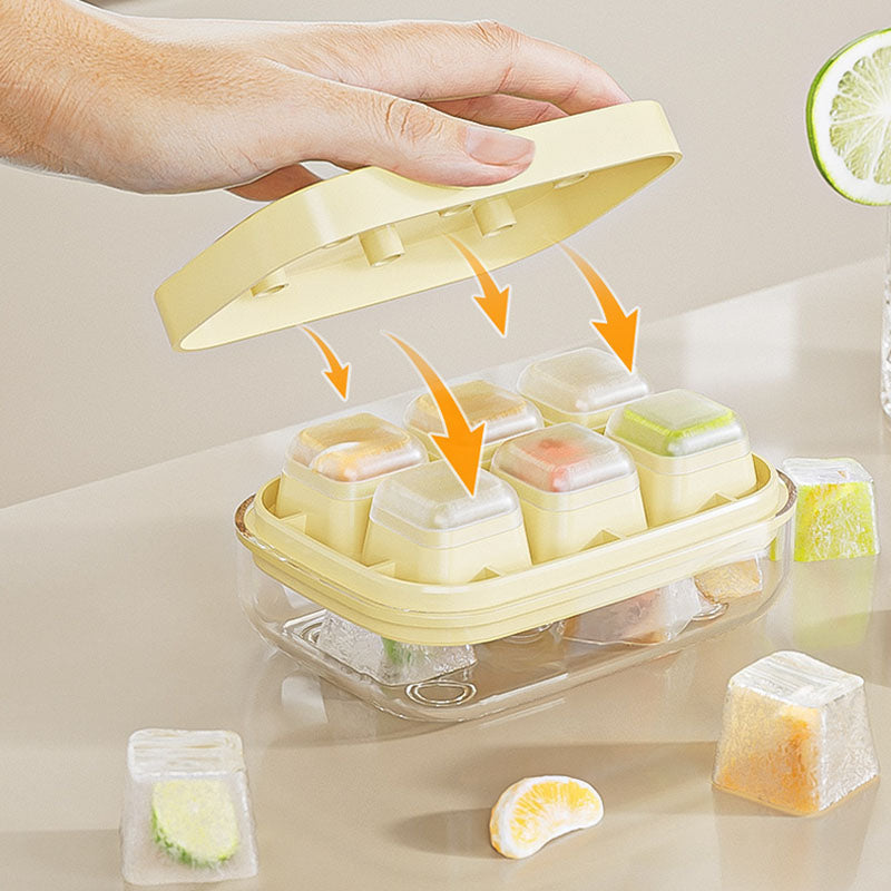 🧊 KAUFE 1, ERHALTE 1 GRATIS! ⏰ Mini-Eiswürfelform 6er – Lebensmittelecht & leicht zu lösen – Perfekt für Cocktails, Whisky oder kalte Getränke – ideal für Party, Bar oder Zuhause 🍸