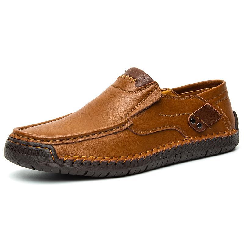 👞 50% RABATT! 🔥 Atmungsaktive Kalbsleder-Klassische Lederschuhe für Herren – Bequeme Passform, Zeitloses Design & Ideal Für Arbeit & Freizeit ✨