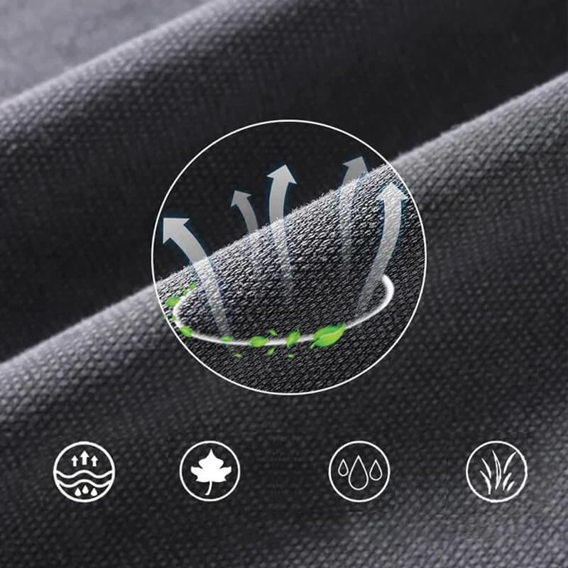 Gluschwein - Atmungsaktive und vielseitige Freizeithose aus Tencel für Herren mit weitem Bein
