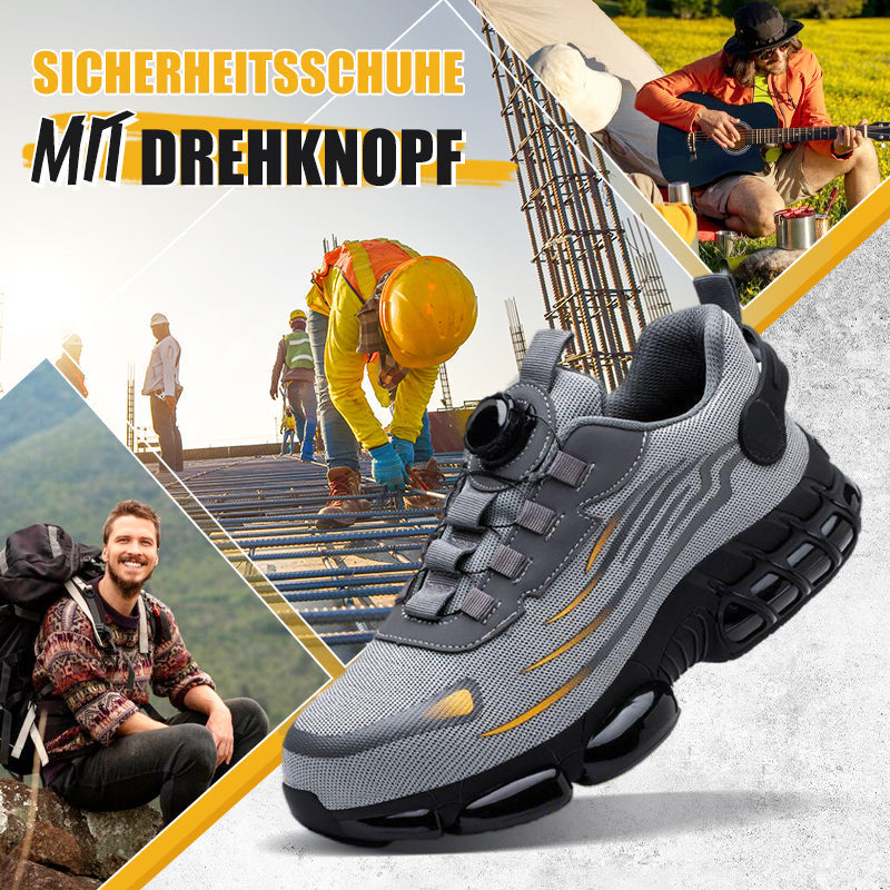 🔥Solange der Vorrat reicht 50 % Rabatt!🎉Unisex stylische rutschfeste Sicherheitsschuhe mit Anti-Schock-Noppe