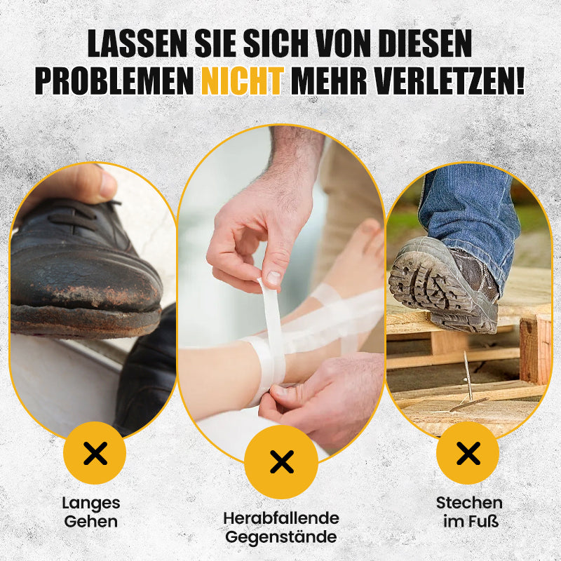 🔥Solange der Vorrat reicht 50 % Rabatt!🎉Unisex stylische rutschfeste Sicherheitsschuhe mit Anti-Schock-Noppe