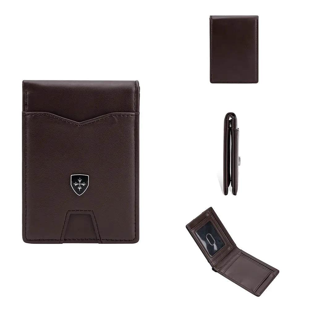 🔥49% Rabatt🔥GSOIAX RFID-Blockierende Herren-Geldbörse 👔 | Ultradünn (0,8 Zoll) mit 11 Kartenfächern & 5 Jahre Garantie – Perfekt für Reisen & Business