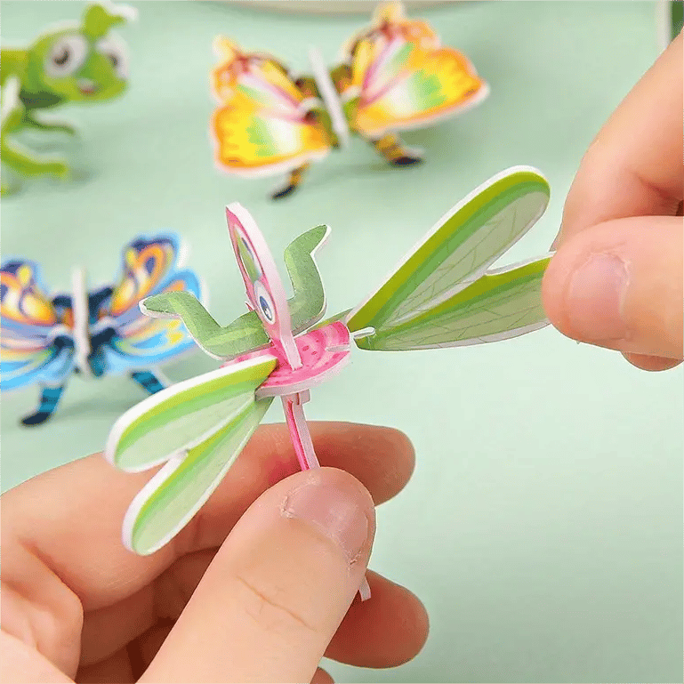 🧩 KAUFE 3, ERHALTE 4! ✨ 3D-Cartoon-Puzzle – 57 Teile mit Leuchtfarben, Fördert Kreativität & Räumliches Denken Bei Kindern Ab 4 Jahren 🎨