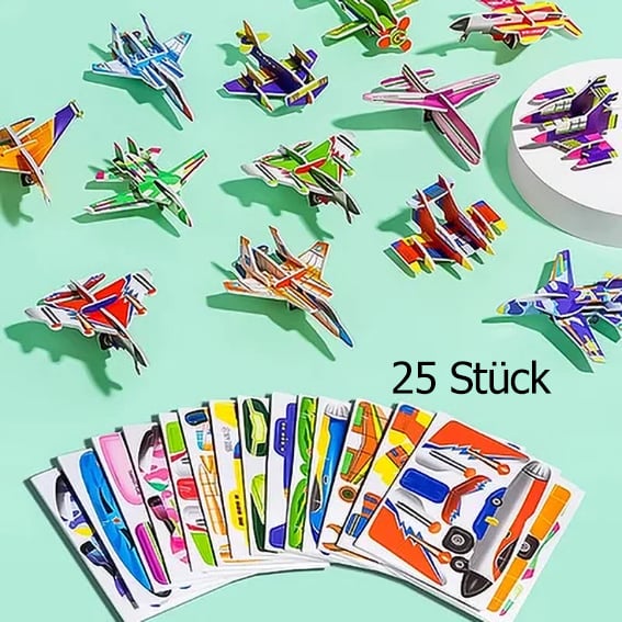 🧩 KAUFE 3, ERHALTE 4! ✨ 3D-Cartoon-Puzzle – 57 Teile mit Leuchtfarben, Fördert Kreativität & Räumliches Denken Bei Kindern Ab 4 Jahren 🎨