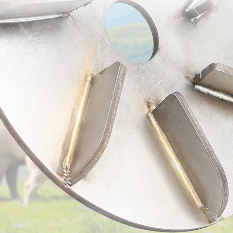 🐄 LIMITED-TIME 50% RABATT! ✨ Tier-Entfilzungswerkzeug – Edelstahl, Winkelschleifer-Kompatibel, Für Nutztiere 🔧