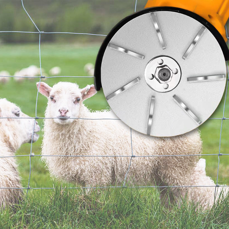 🐄 LIMITED-TIME 50% RABATT! ✨ Tier-Entfilzungswerkzeug – Edelstahl, Winkelschleifer-Kompatibel, Für Nutztiere 🔧