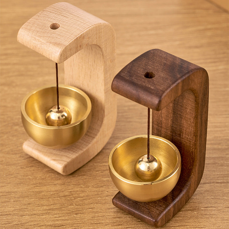 Gluschwein - 🌸🎐Magnetische Türklingel aus Holz mit Windspielfunktion🎐
