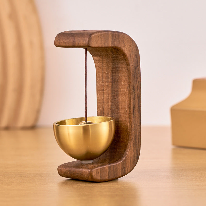 Gluschwein - 🌸🎐Magnetische Türklingel aus Holz mit Windspielfunktion🎐