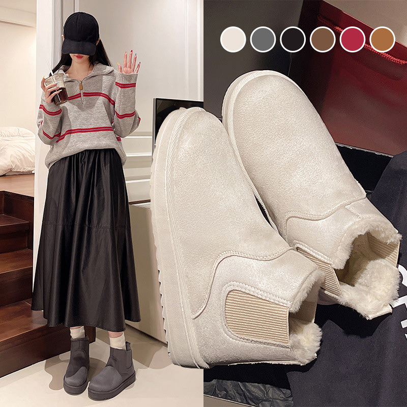 🎅 Festliche Vorratssale🥾Warme Schneestiefeletten mit dicker Sohle für Damen🎁