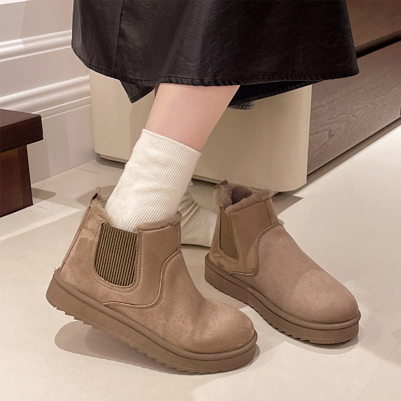 🎅 Festliche Vorratssale🥾Warme Schneestiefeletten mit dicker Sohle für Damen🎁