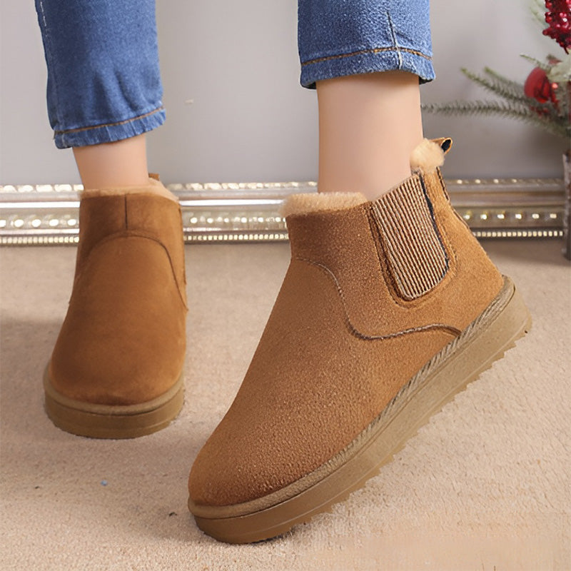 🎅 Festliche Vorratssale🥾Warme Schneestiefeletten mit dicker Sohle für Damen🎁
