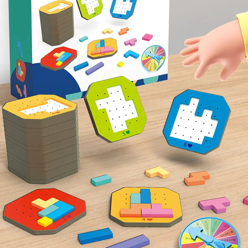 Kinder-Puzzlespiel - Kreativität und Denkstärke fördern
