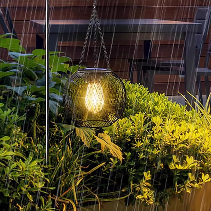 🌞💎 -50% Retro Solar-Hängelampe 💡✨ IP65 wasserdicht, 12h Leuchtdauer, umweltfreundlich für Garten & Terrasse