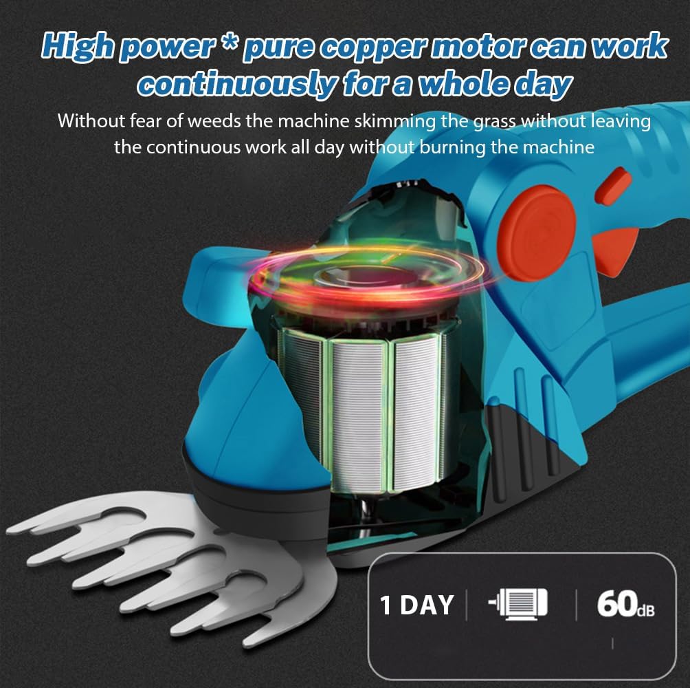 Gluschwein - ✂️ 50% RABATT! 🔋 Lithium-Akku-Heckenschere für präzise Handschnitte – Kabellos, leicht & leise – perfekt für Buchsbaum, Sträucher oder Formschnitt im Garten – geringe Vibration, lange Laufzeit 🌿