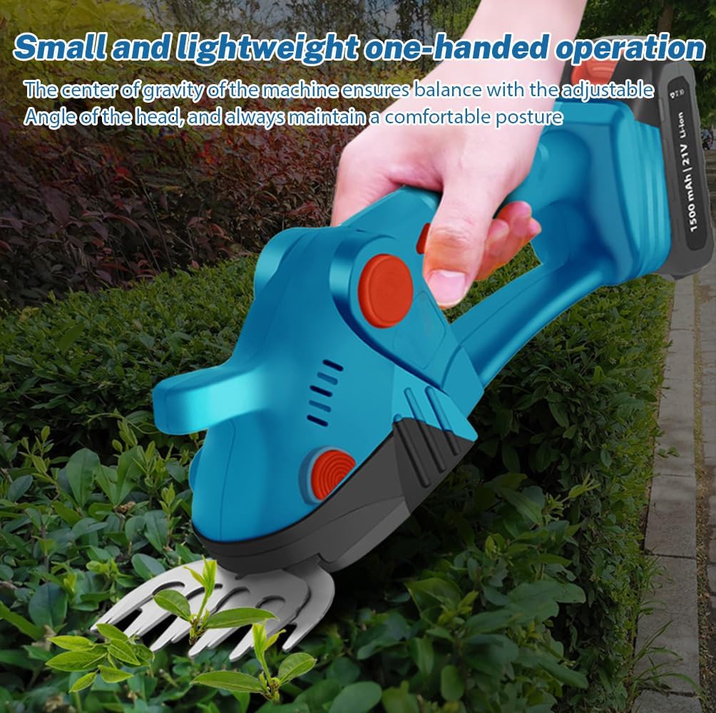 Gluschwein - ✂️ 50% RABATT! 🔋 Lithium-Akku-Heckenschere für präzise Handschnitte – Kabellos, leicht & leise – perfekt für Buchsbaum, Sträucher oder Formschnitt im Garten – geringe Vibration, lange Laufzeit 🌿