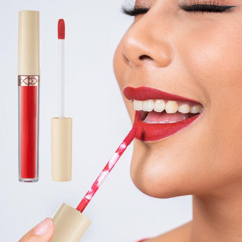 Gluschwein - 🔥Solange der Vorrat reicht 40 % Rabatt!🎉12 Farben Samtiger, matter Flüssig-Lippenstift