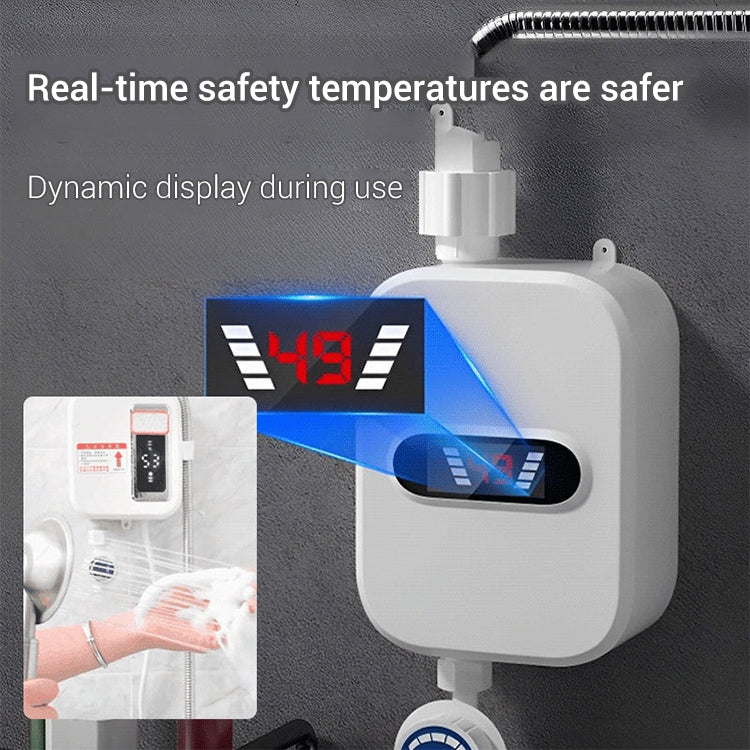 🚿🔥 52% RABATT! Thermostatischer Durchlauferhitzer – Kompakt & energieeffizient – Perfekt für Dusche, Waschbecken oder Küche – konstante Wassertemperatur, einfache Installation 💧