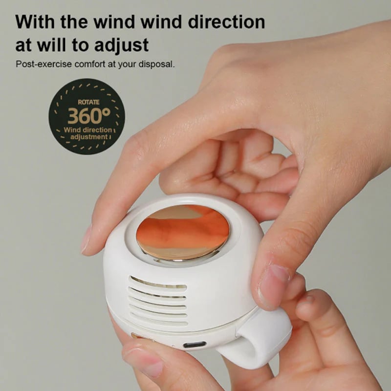Gluschwein - 🛒 Mehr kaufen, mehr sparen! 🌬️💨 Kleiner tragbarer Clip-Halsventilator – Frische jederzeit