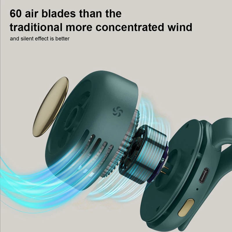 Gluschwein - 🛒 Mehr kaufen, mehr sparen! 🌬️💨 Kleiner tragbarer Clip-Halsventilator – Frische jederzeit