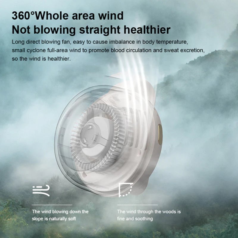 Gluschwein - 🛒 Mehr kaufen, mehr sparen! 🌬️💨 Kleiner tragbarer Clip-Halsventilator – Frische jederzeit