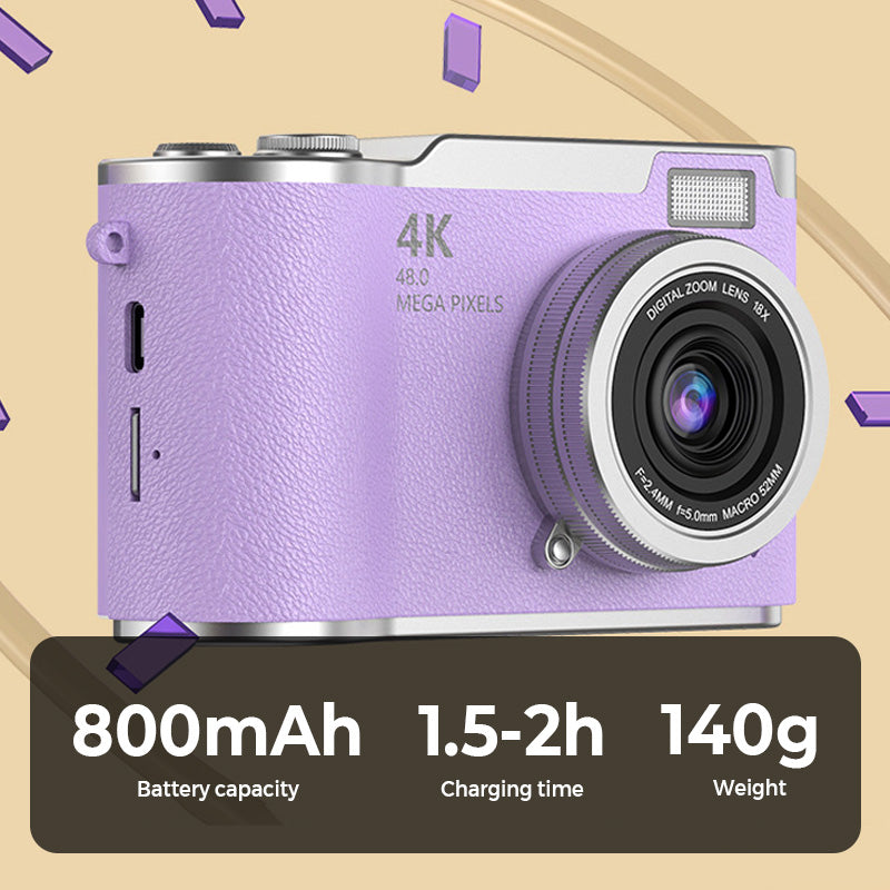 💐50% RABATT! 4K-Touchscreen-Kamera – Teile deine schönsten Momente ✨📱【Sonderangebot】