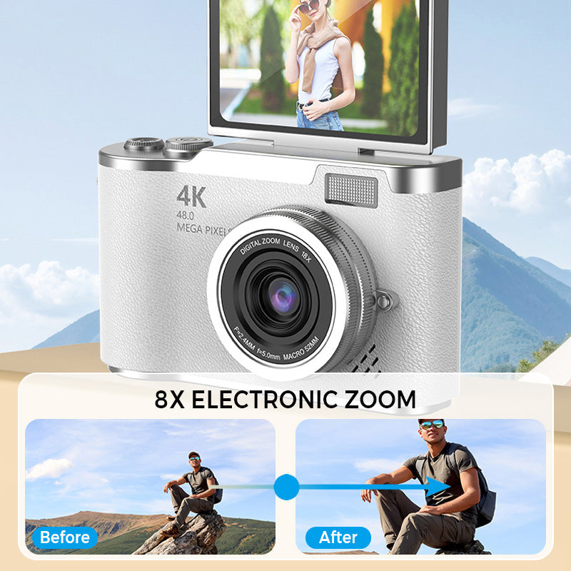 💐50% RABATT! 4K-Touchscreen-Kamera – Teile deine schönsten Momente ✨📱【Sonderangebot】