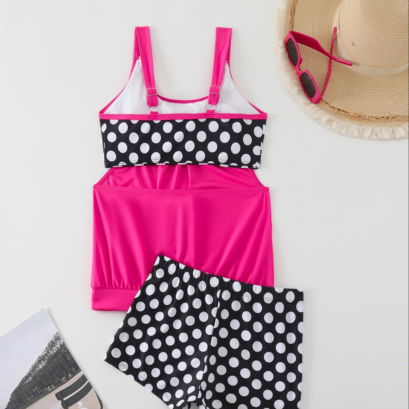 🏖️ Heißer Sommer – 49% RABATT 👙 Zweiteiliges Damen-Bikini-Set mit Polka-Dots