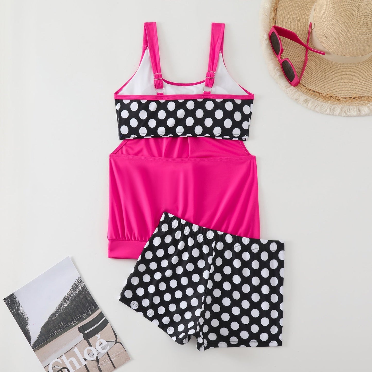 🏖️ Heißer Sommer – 50% RABATT 👙 Zweiteiliges Damen-Bikini-Set mit Polka-Dots