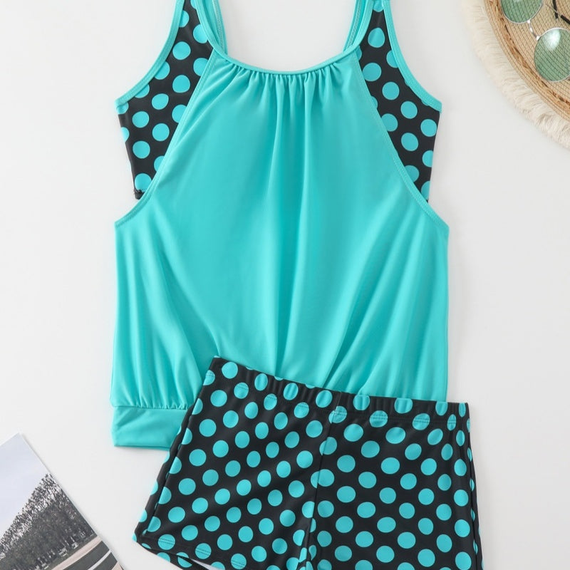 🏖️ Heißer Sommer – 50% RABATT 👙 Zweiteiliges Damen-Bikini-Set mit Polka-Dots