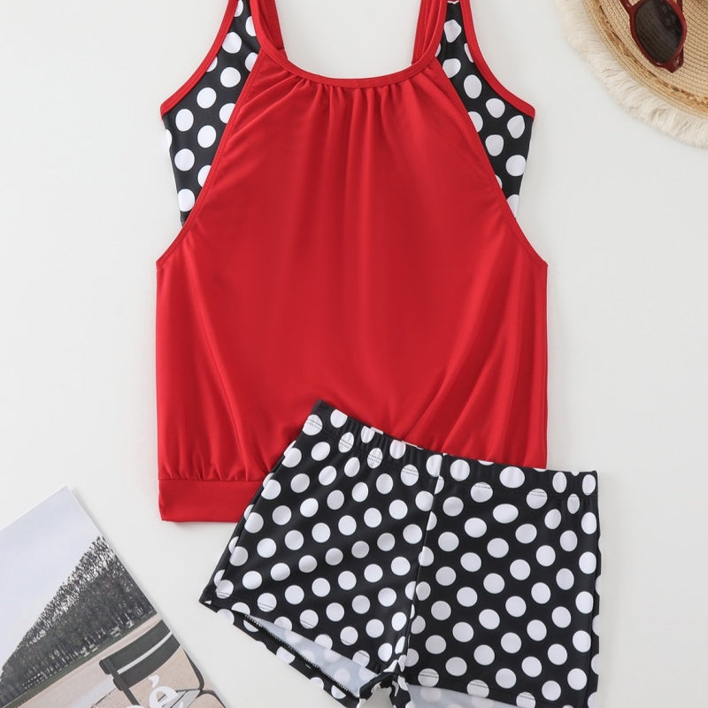 🏖️ Heißer Sommer – 50% RABATT 👙 Zweiteiliges Damen-Bikini-Set mit Polka-Dots