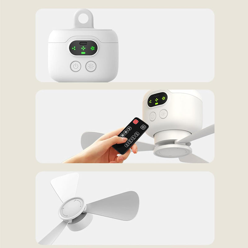 ⏰ Zeitlich begrenztes Angebot: 40% RABATT auf wiederaufladbaren Deckenventilator mit LED! 🌬️✨