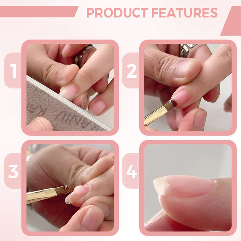 💥💥Befristetes Angebot: 50% Rabatt auf Bestellungen🌸💅 3-in-1 Selbstnivellierendes Nagelaufbaugel – Perfekte Oberfläche &amp; Professionelle Stärke! HEMA-frei &amp; Hypoallergen! ✨