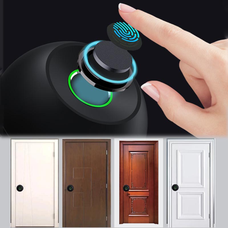 🛡️Intelligentes Türschloss mit Bluetooth und Fingerabdrucksensor