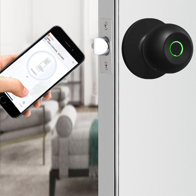 🛡️Intelligentes Türschloss mit Bluetooth und Fingerabdrucksensor