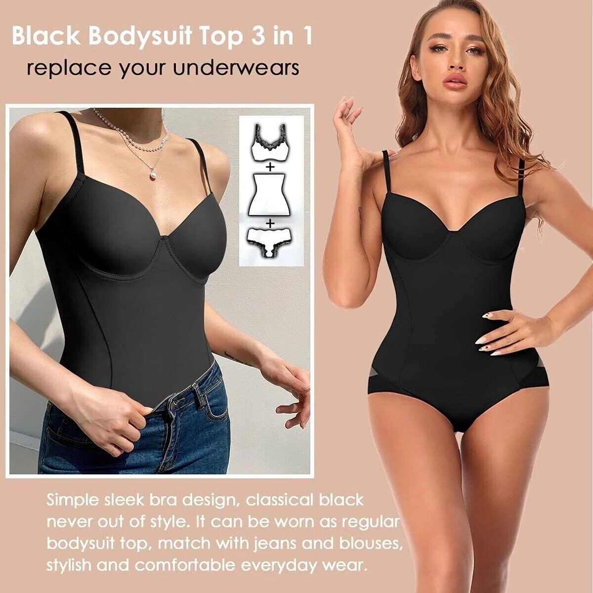 Gluschwein - 👙 49 % RABATT! 🔥 Figurformende Unterwäsche mit BH – Verstellbarer Bund, schlankmachender Effekt & angenehmer Tragekomfort unter der Kleidung 💃