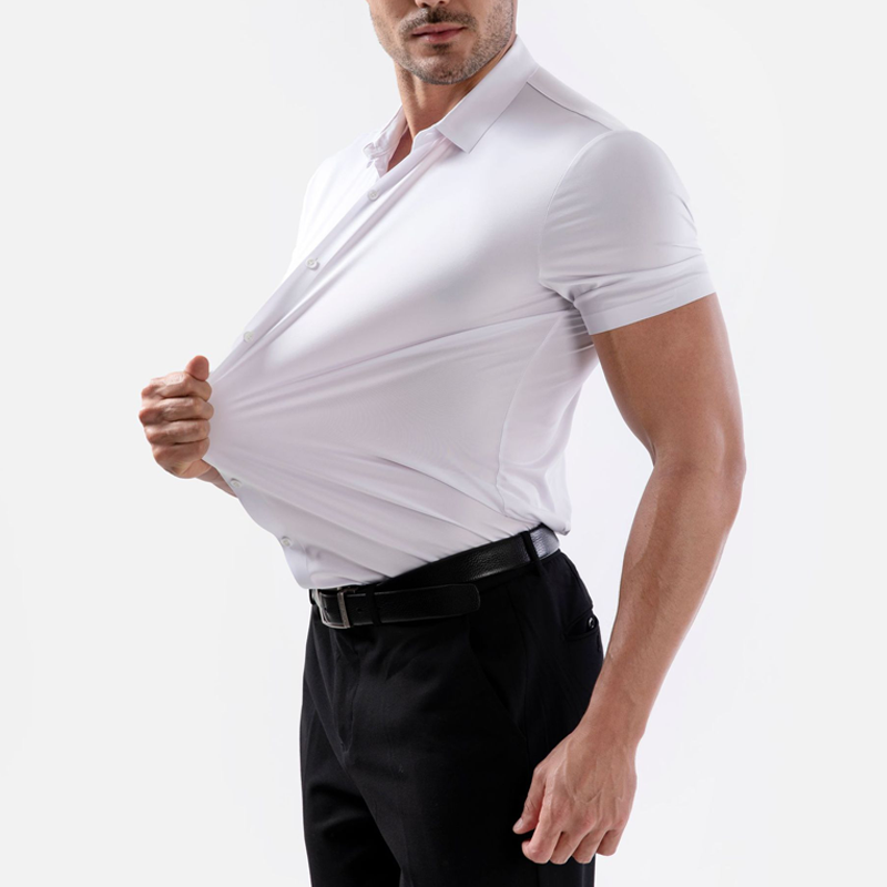 👕 50% RABATT! ⏳ Herren Kurzarmhemd aus 4-Wege-Stretchgewebe – Bewegungsfreiheit, atmungsaktiv & knitterarm – perfekt für Büro, Reisen oder Freizeit 🌿