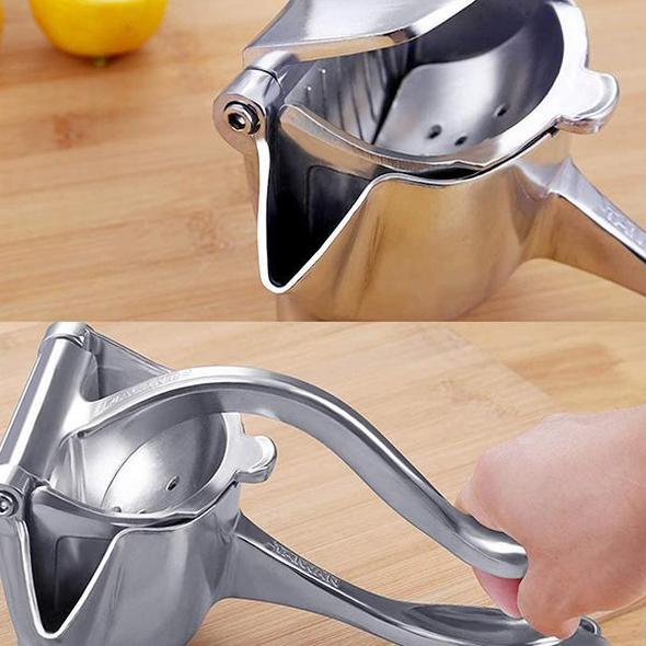 Gluschwein - 🍋🍊Heißer Verkauf+50 % Rabatt!! 🍹Edelstahl Manueller Entsafter Handfruchtpresse