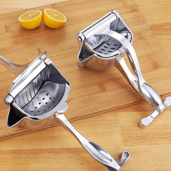 Gluschwein - 🍋🍊Heißer Verkauf+50 % Rabatt!! 🍹Edelstahl Manueller Entsafter Handfruchtpresse