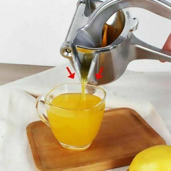 Gluschwein - 🍋🍊Heißer Verkauf+50 % Rabatt!! 🍹Edelstahl Manueller Entsafter Handfruchtpresse