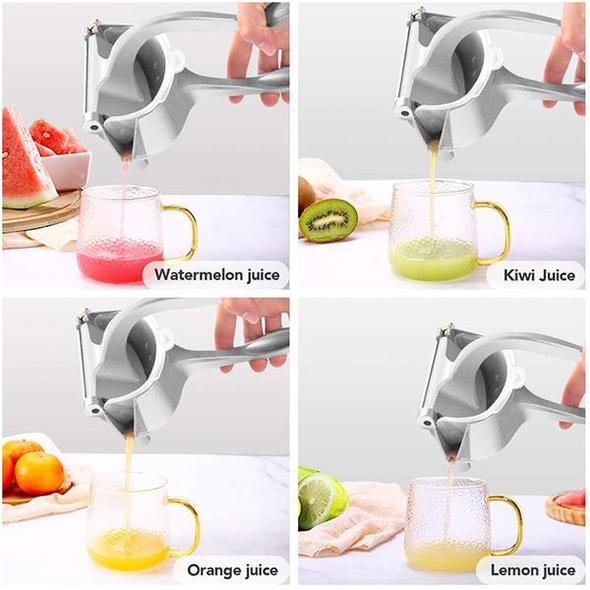 Gluschwein - 🍋🍊Heißer Verkauf+50 % Rabatt!! 🍹Edelstahl Manueller Entsafter Handfruchtpresse