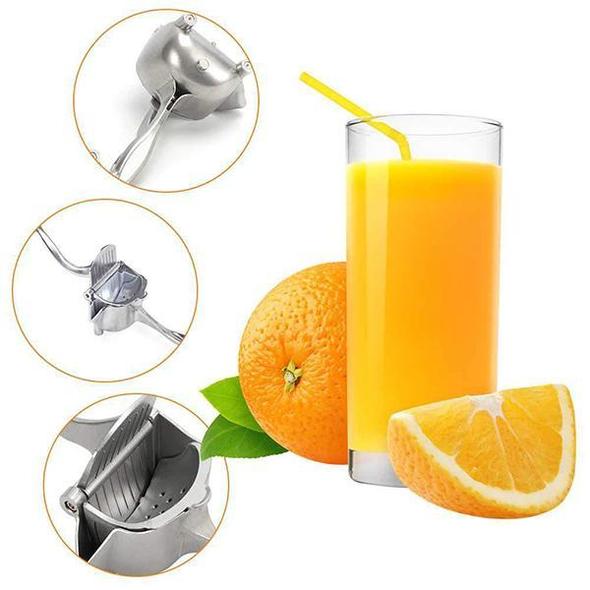 Gluschwein - 🍋🍊Heißer Verkauf+50 % Rabatt!! 🍹Edelstahl Manueller Entsafter Handfruchtpresse