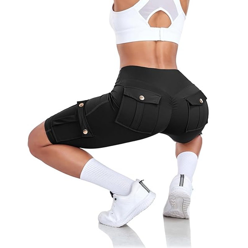 🍑💥 Hohe Taille Bikershorts für Damen – bauchkontrollierend, atmungsaktiv, weicher Stretch-Stoff. Ideal für Yoga & Sport