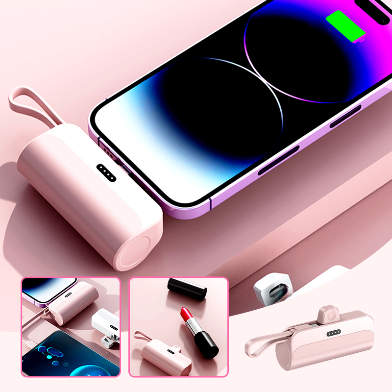 Gluschwein - ✨Tragbare Powerbank mit hoher Kapazität und integrierten Kabeln